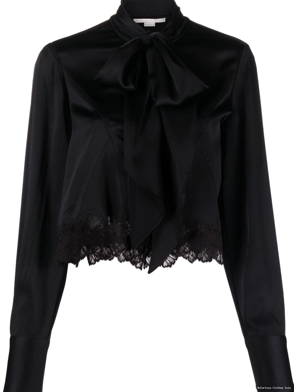Affordable Stella long-sleeve blouse McCartney Women pussy-bow 0812